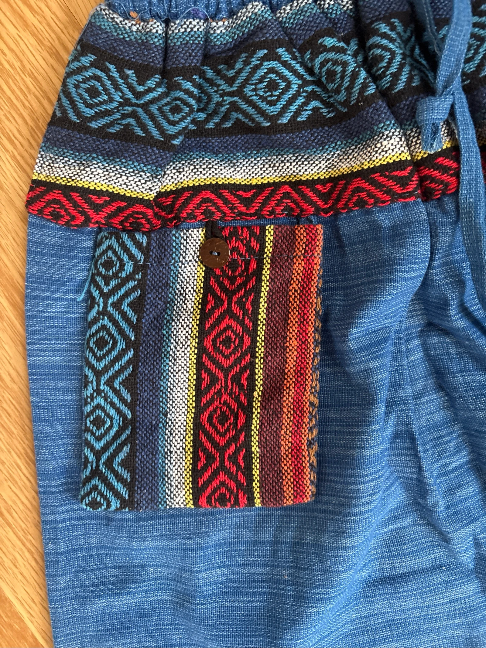 Boho hippie style puffy pants – photo 2